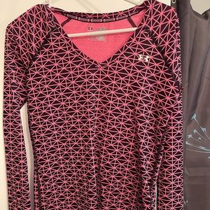 Under Armour long sleeve, v-neck